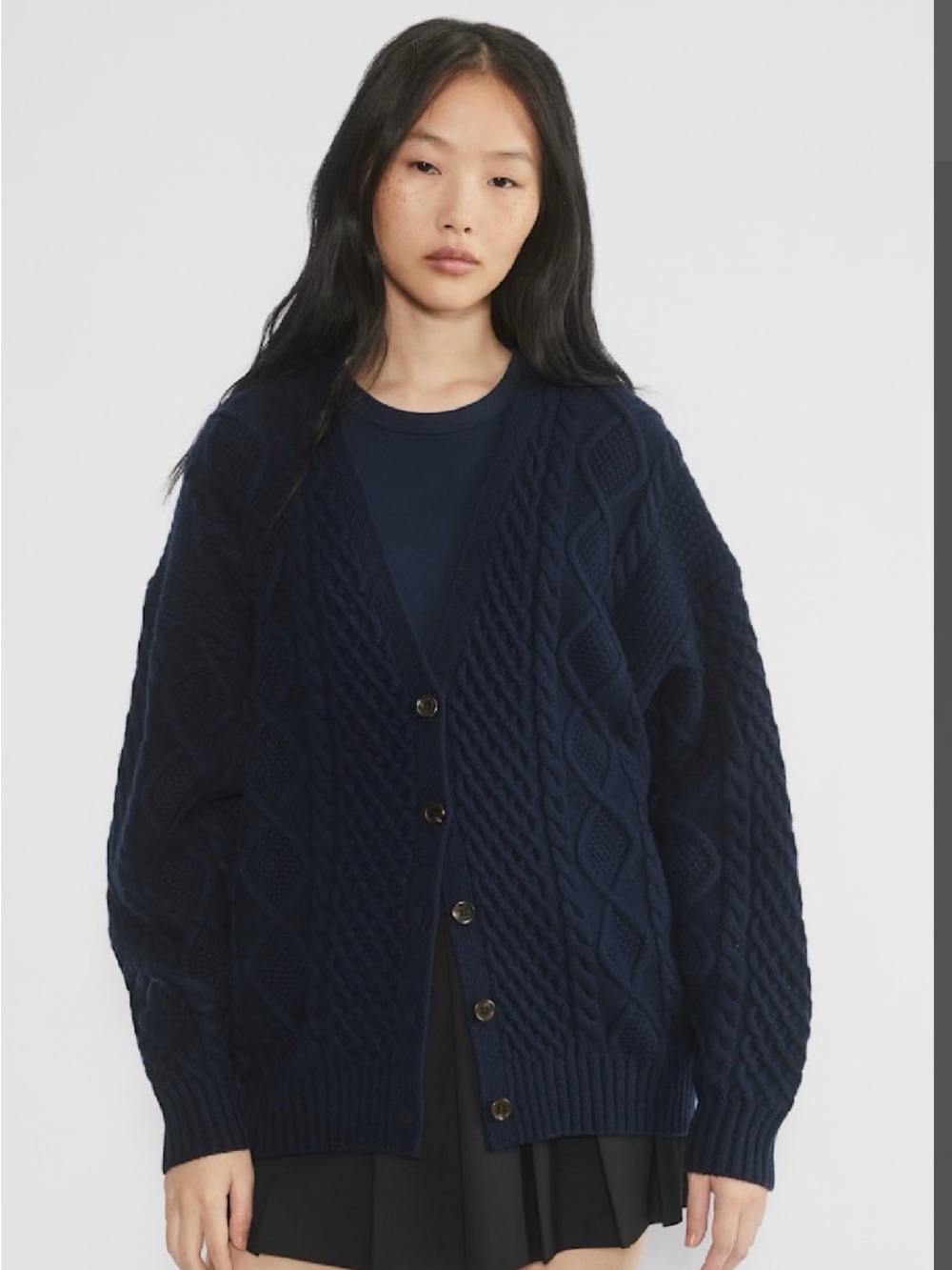 Aritzia Sunday Best Admiral Peggy cardigan